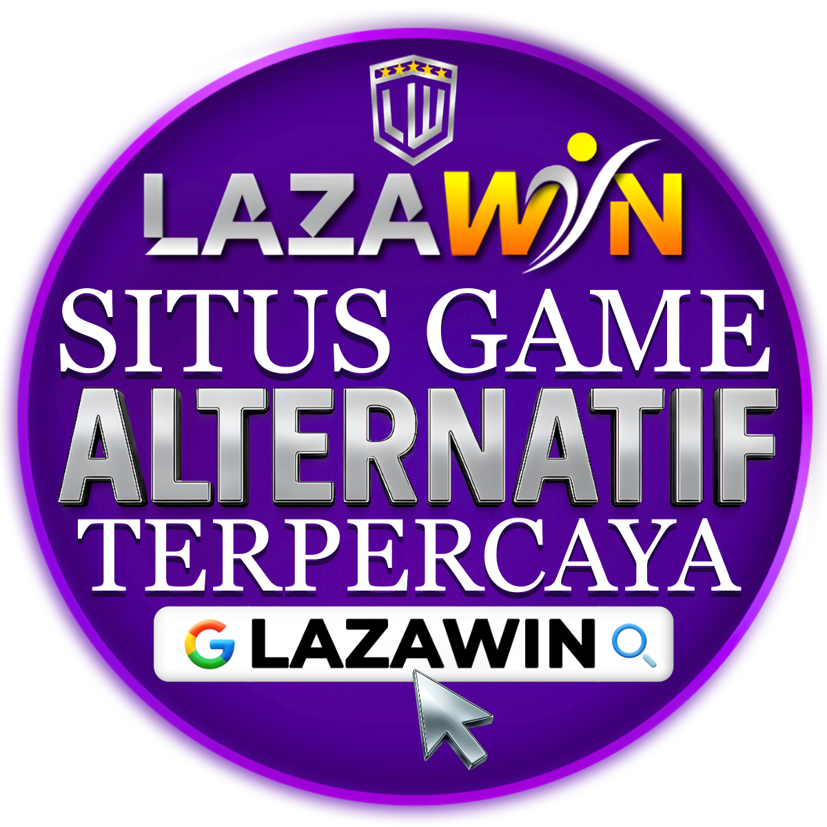 LAZAWIN Logo Resmi - Portal Login Cappela Musik Stabil Terbaik Indonesia